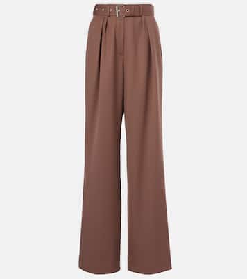 Weite Hose aus Woll-Gabardine | Dries Van Noten
