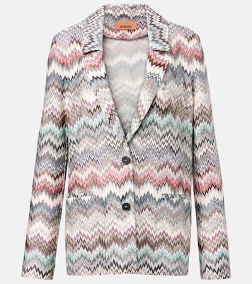 Blazer aus Häkelstrick | Missoni