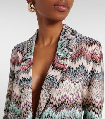 Blazer aus Häkelstrick | Missoni