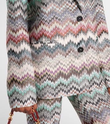 Blazer aus Häkelstrick | Missoni
