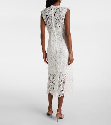 Abito midi in pizzo | Monique Lhuillier