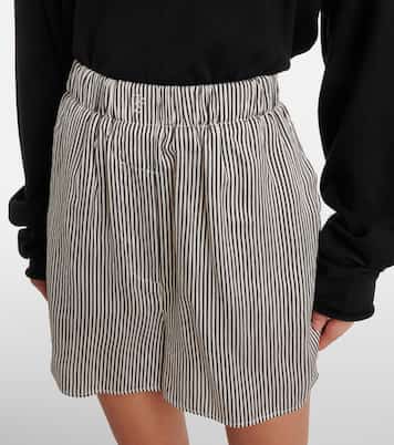 Lui striped shorts | The Frankie Shop