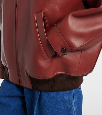 Chaqueta de piel con borrego | Marni