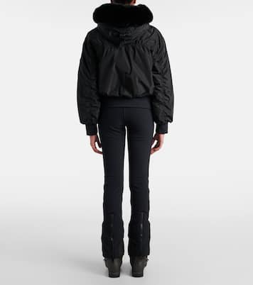 Jeanne faux fur-trimmed ski jacket | Goldbergh