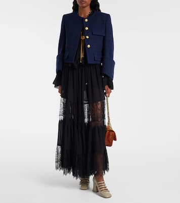 Jupe longue en soie | Chloé