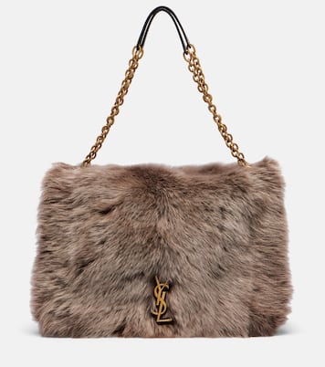 Jamie 4.3 Large shearling shoulder bag | Saint Laurent