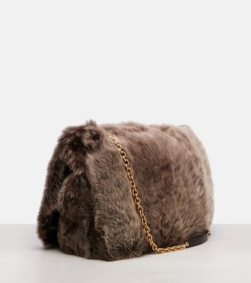 Jamie 4.3 Large shearling shoulder bag | Saint Laurent