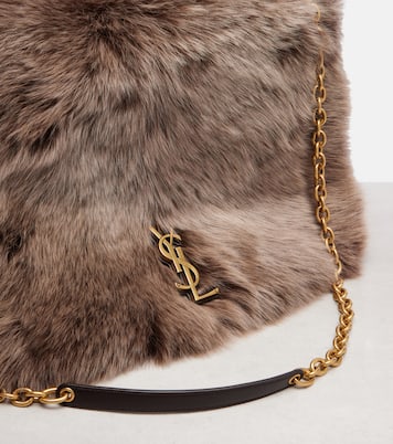 Jamie 4.3 Large shearling shoulder bag | Saint Laurent
