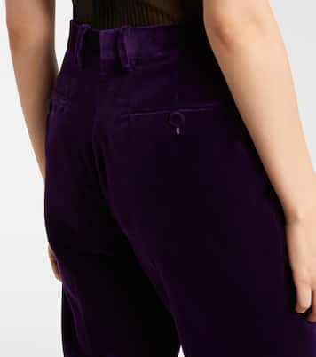 Pantaloni flared in velluto di cotone | Tom Ford