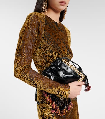 Bucket Bag Kalispera Medium aus Leder | Etro