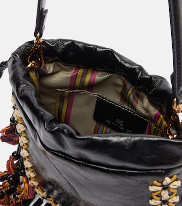 Bucket Bag Kalispera Medium aus Leder | Etro