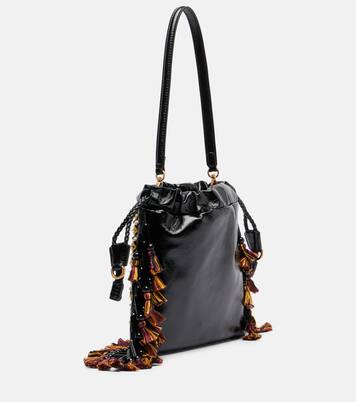 Bucket Bag Kalispera Medium aus Leder | Etro