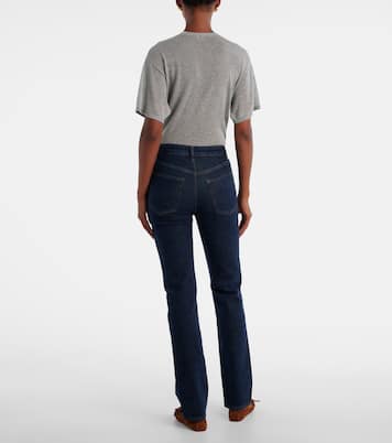 Ruler mid-rise straight jeans | Frame