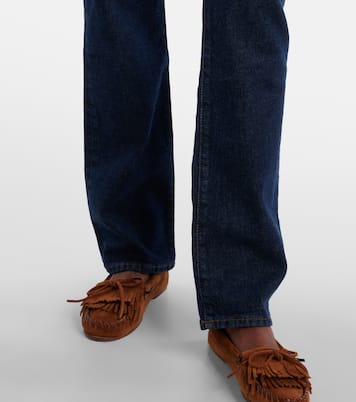 Ruler mid-rise straight jeans | Frame