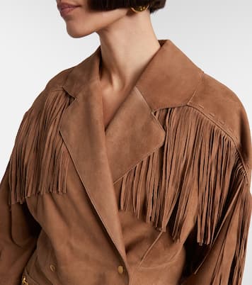 Jacke Darragh aus Veloursleder | Rixo