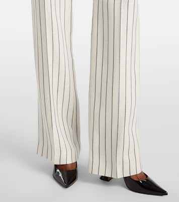 핀스트라이프 스트레이트 팬츠 | Balmain