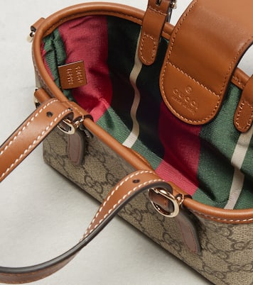GG帆布皮革边饰托特包 | Gucci