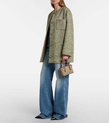 GG帆布皮革边饰托特包 | Gucci