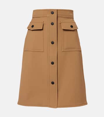 High-rise midi skirt | Moncler Grenoble