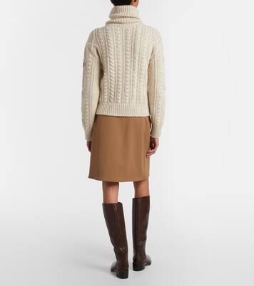 High-rise midi skirt | Moncler Grenoble