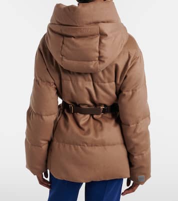 The Cube Corona camel hair puffer jacket | Max Mara