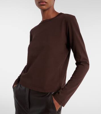 Susanna cotton jersey T-shirt  | Velvet