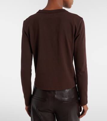 Susanna cotton jersey T-shirt  | Velvet