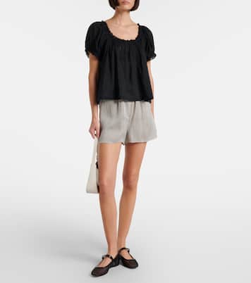 Top Frederica aus Baumwoll-Voile | Dôen