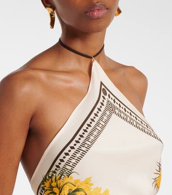 Top imprimé en sergé  | Blumarine