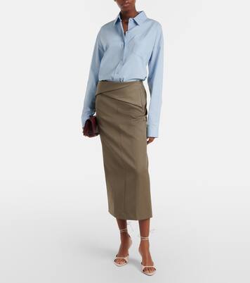 Eliza 75 leather sandals | Victoria Beckham