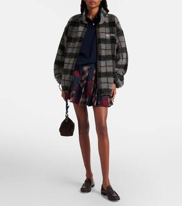 Jacke aus Teddyfleece | Miu Miu