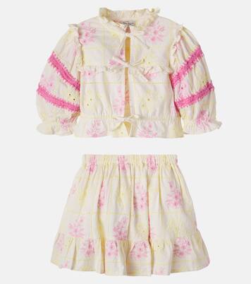 Set Alba aus Bluse und Rock aus Baumwolle | Bebe Organic