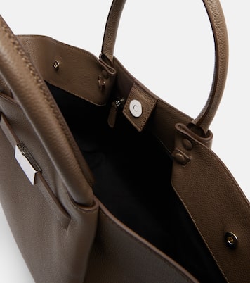 New York Medium leather top-handle bag | DeMellier