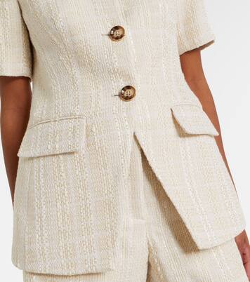 Bodie cotton-blend tweed jacket | Veronica Beard