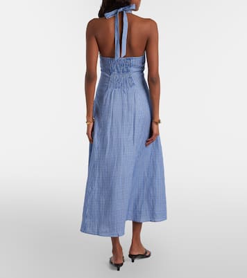 Midikleid Marais aus Leinen | Faithfull