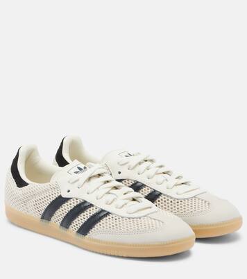 Samba OG leather-trimmed sneakers  | Adidas