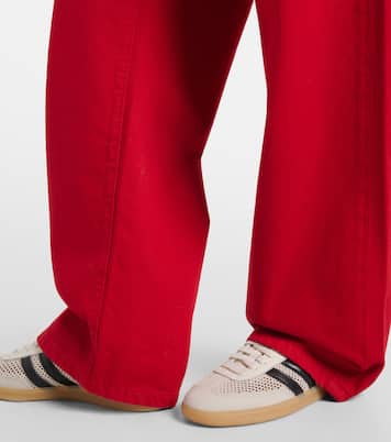 Samba OG leather-trimmed sneakers  | Adidas