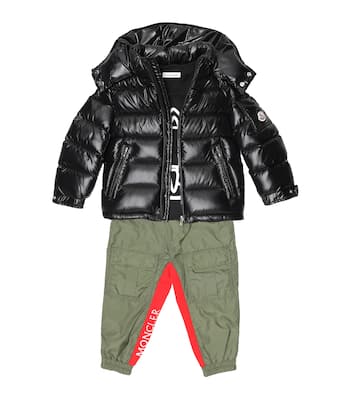 Printed cotton jersey T-shirt | Moncler Enfant