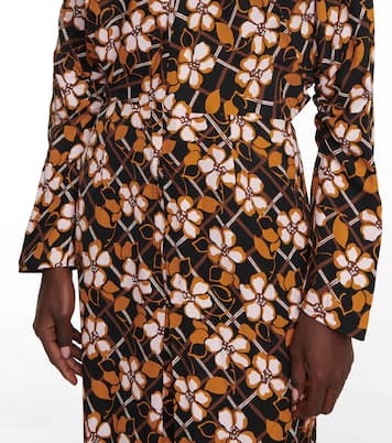 Abito midi con stampa floreale | Marni