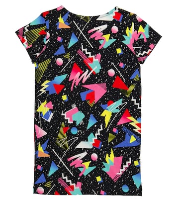 Printed cotton dress | Balmain Kids