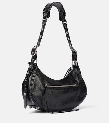 Le Cagole Small leather shoulder bag | Balenciaga
