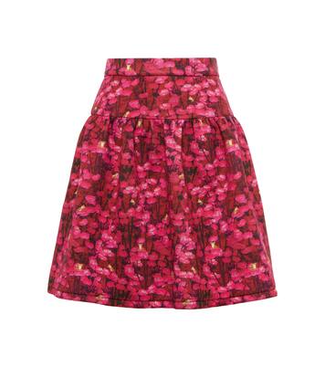 Minifalda Gubbio de punto fino floral | Max Mara