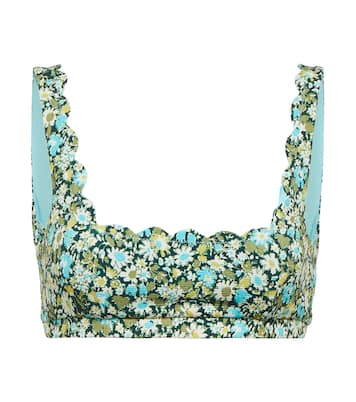 Top bikini Mini Palm Springs con stampa | Marysia