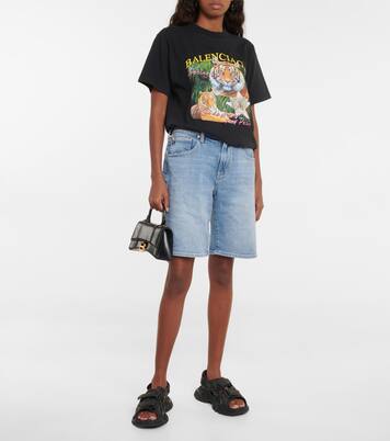 Bermuda di jeans a vita alta | AG Jeans