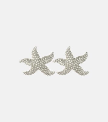 Boucles d’oreilles Astra à cristaux | Amina Muaddi