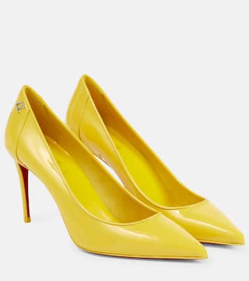 Sporty Kate 85 patent leather pumps | Christian Louboutin