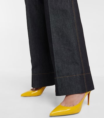 Sporty Kate 85 patent leather pumps | Christian Louboutin