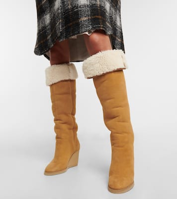 Botas mosqueteras Tilin de ante | Isabel Marant
