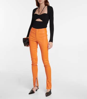 Pantalones skinny Maggie de piel | Stouls