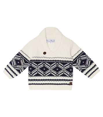 Baby - Pullover in misto lana a intarsio | Tartine et Chocolat